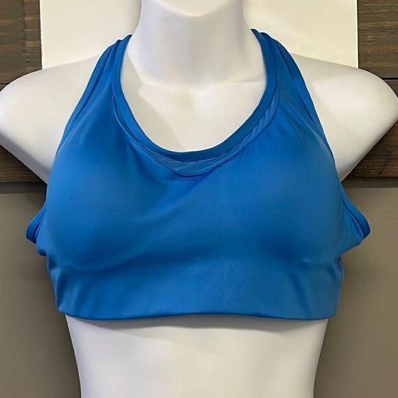 PINK Sport by Victoria’s Secret Blue Pullover Sports w/ Adjustable Straps- Large - Picture 1 of 16